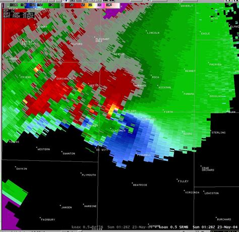 Hallam Nebraska Tornado May 2004