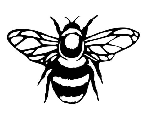 Pin by Becky Grilley on Cricut SVG | Bee stencil, Bee drawing, Bee ...