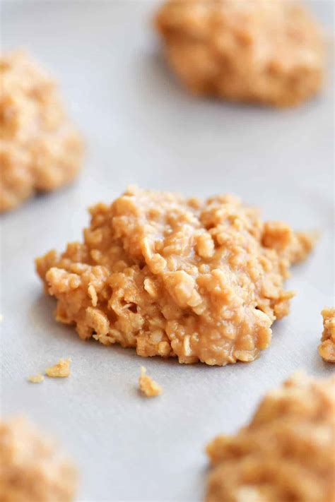 Peanut Butter No Bake Cookies - The Gunny Sack