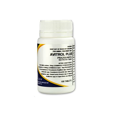 Avitrol Plus Bird Wormer Tablets - 100 Pack - Vetwell Online Shop