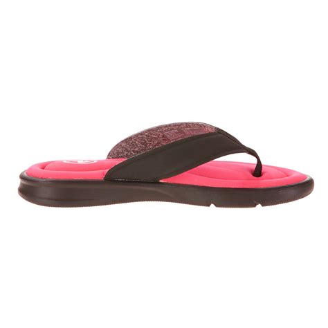 Athletic Works Women's Memory Foam Thong Sandal - Walmart.com