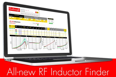 Coilcraft’s New RF Inductor Finder Lets Engineers Find Parts Based on True Operating Conditions