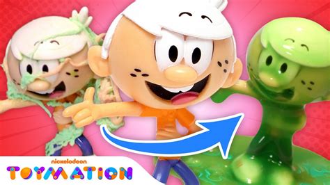 Loud House Toys Get Slimed in The Toy Test Factory! | Toymation - YouTube