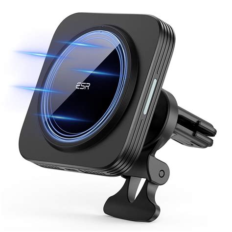 Wireless Charging Car Magnetic Charger Phone Holder Air Vent Mount for ...