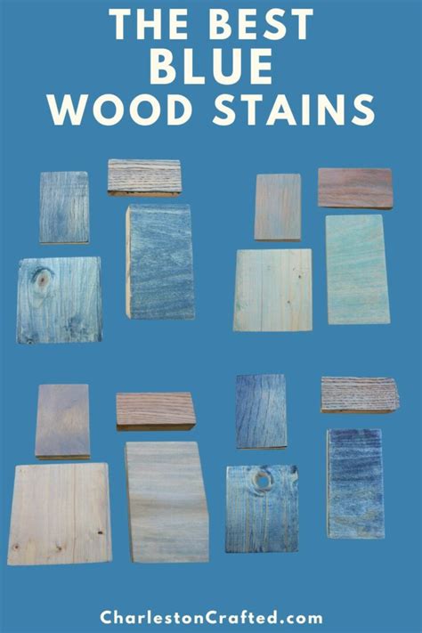 The best Blue Wood Stain Colors