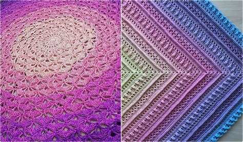 Ombre Baby Blanket Free Crochet Patterns - Your Crochet