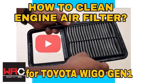 HOW TO CLEAN AN ENGINE AIR FILTER? - YouTube