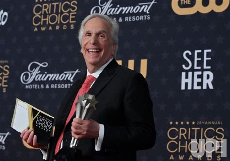 Photo: Henry Winkler Wins Award at Critics' Choice Awards in Los Angeles - LAP20230115093 - UPI.com