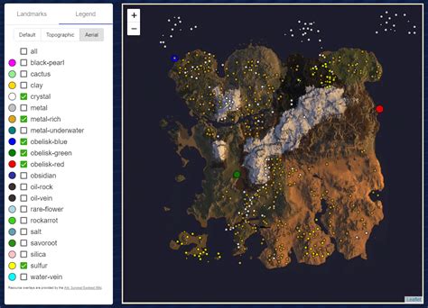 ArkMapShare.com adds Ark Wiki resource overlays to 8 maps : r/ARK