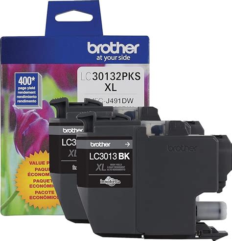 Amazon.com: Brother Genuine LC30132PKS 2-Pack High Yield Black Ink ...