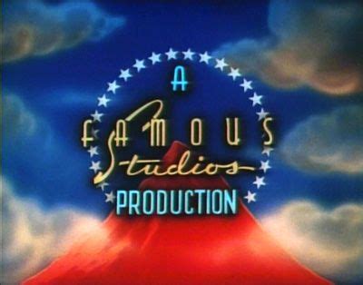 Famous Studios Productions / Paramount cartoon logo 1942 - 1967 ...