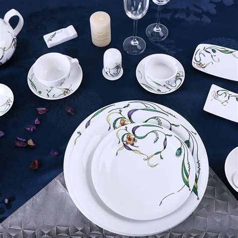 High Quality Porcelain Decal Dinner Set, Dinnerware Set with Decal ...