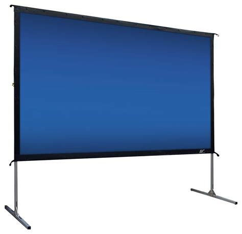 Elite Screens YardMaster2 100" Outdoor Projector Screen Silver OMS100H2 - Best Buy