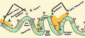 Map of South Fork Shenandoah River|Luray Virginia| Shenandoah Valley