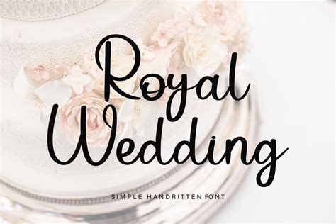 Royal Wedding Font by Balak bendol · Creative Fabrica