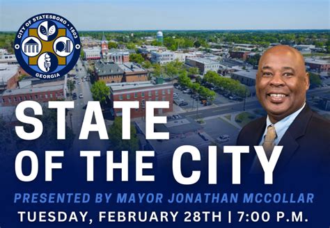 State of the City address announced - Grice Connect