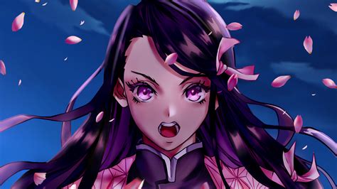 2560x1440 Resolution Nezuko Kamado Angry Kimetsu no Yaiba Art 1440P Resolution Wallpaper ...