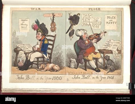 British Political Cartoon And John Bull High Resolution Stock ...