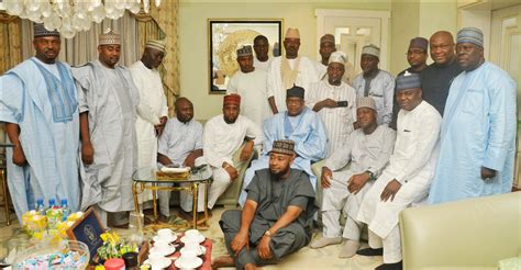 Ibrahim Babangida Hosts House Of Reps Speaker And Others At His ...