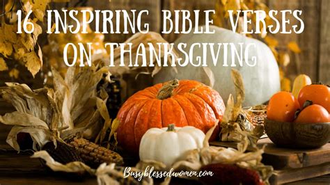 22 Bible Verses on Thanksgiving to Inspire Gratitude