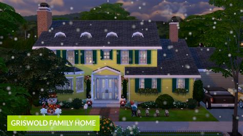 Mod The Sims - Griswold Family Home - Christmas Vacation (1989) - TS4