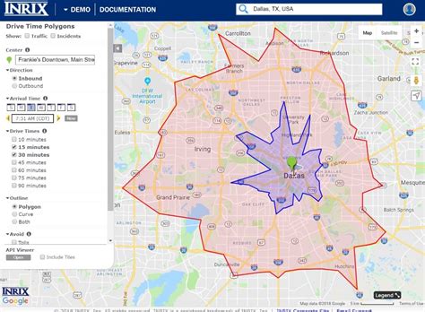 Drive Time Maps Software | Drive Time by INRIX