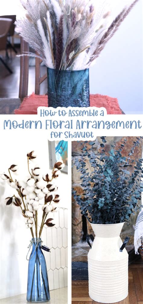 Shavuot Flowers: 6 Modern Florals Anyone can Assemble