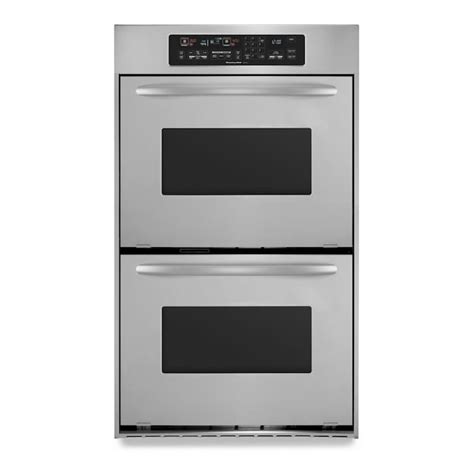 KitchenAid 24-Inch Double Electric Wall Oven (Color: Stainless Steel) in the Double Electric ...