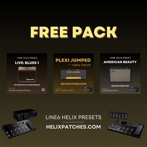 Free Pack | Line6 Helix Presets