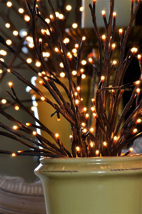 Lighted Willow Branch 96 Bulb - 3 Stems From The Light Garden