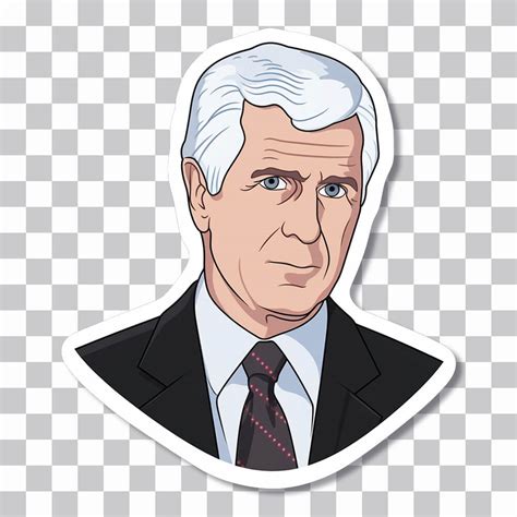 Frank Drebin Art Sticker - Frank Drebin PNG Sticker Download