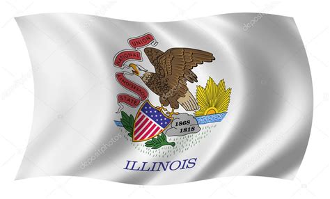 Flag of Illinois — Stock Photo © pakmor #1643705