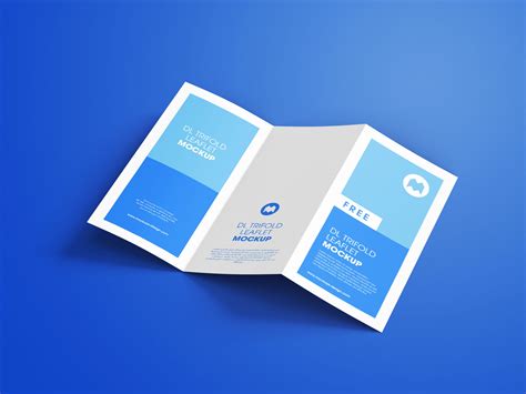 Free Premium 3-Fold / Tri-Fold Brochure Mockup PSD Set (10 Files) - Good Mockups