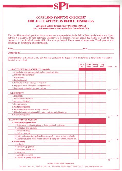 This Old House: Adhd Symptoms In Adults Checklist