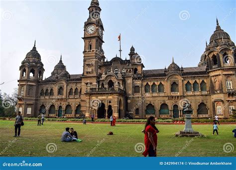 Stock Photo of Beautiful Ancient Palace in Kolhapur City New Palace ...