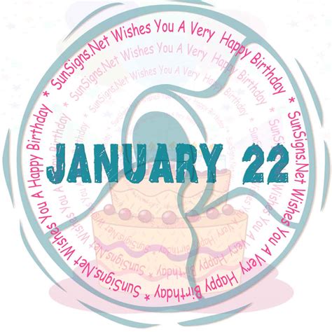 January 22 Zodiac Is A Cusp Capricorn and Aquarius, Birthdays And ...