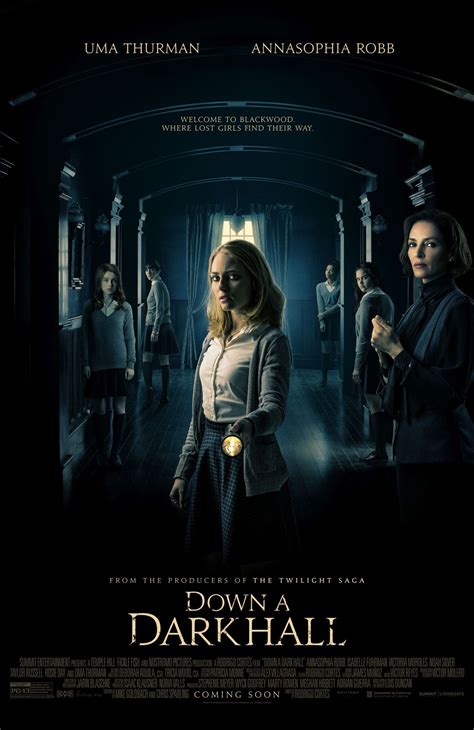 Trailer For The Supernatural Horror Film DOWN A DARK HALL with Uma Thurman and AnnaSophia Robb ...