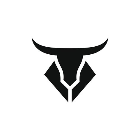 bull logo vector design 5009928 Vector Art at Vecteezy