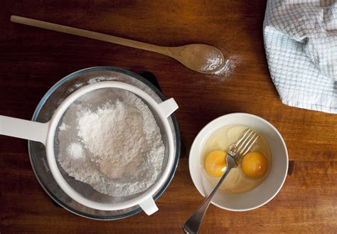 Baking ingredients - Free Stock Image