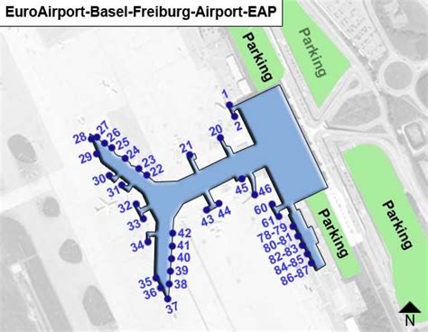 EuroAirport Basel Freiburg EAP Airport Terminal Map