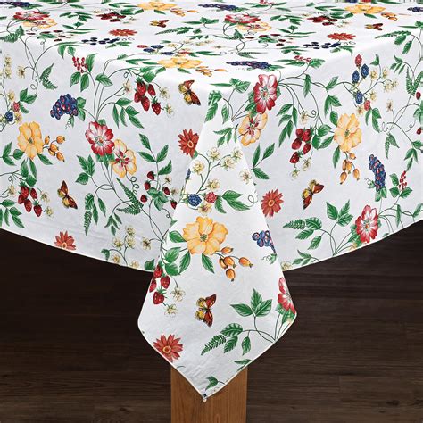 Enchanted Garden 100% Vinyl Tablecloth 52" x 70" - Walmart.com