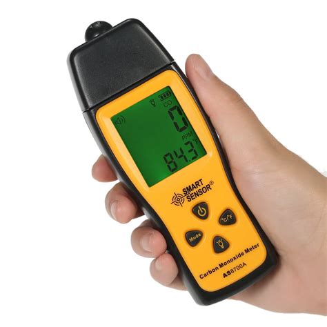 High Precision CO Gas Analyzer Handheld Carbon Monoxide Meter Tester LCD gas Detector Monitor ...