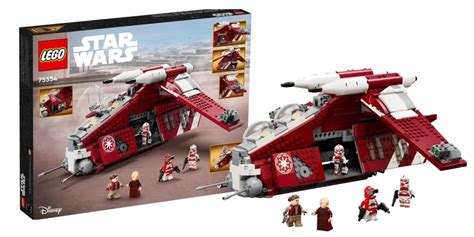 LEGO Coruscant Guard Gunship revealed as set 75354