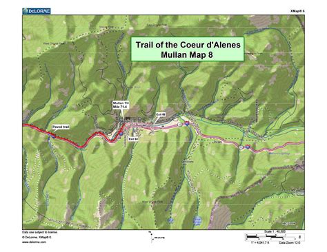 Trail of the Coeur d'Alenes - Trail Guide - Mullan to Wallace