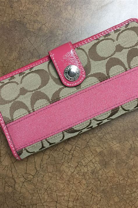 Coach Pink Wallet - ShopperBoard