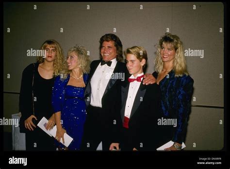 Hollywood, CA, USA; MICHAEL LANDON and family in an undated photo Stock Photo: 65128107 - Alamy