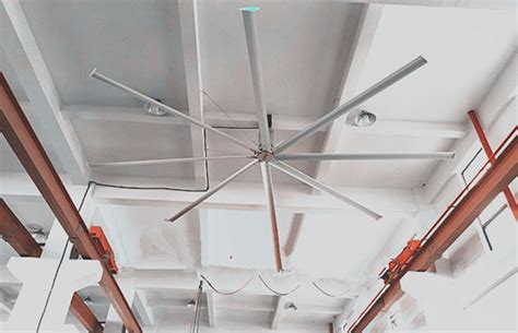 Customized Industrial Warehouse Ceiling Fans With Low Power Consumption