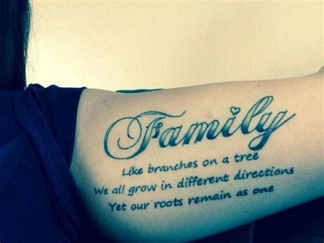 Standard Quote Family Tattoos - Quote Family Tattoos - Family Tattoos ...