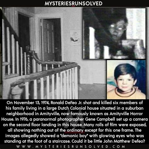 John Mathew Defeo | Creepy facts, Scary creepy stories, Scary facts