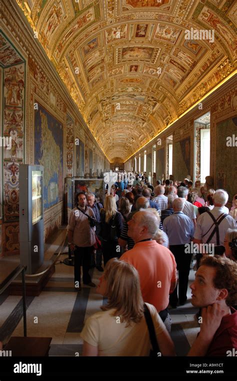 Gallery of Maps, Vatican Museum Stock Photo - Alamy